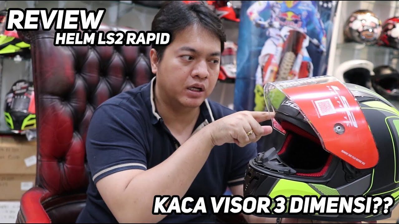 Review - Helm FIRST ENTRY Dari LS2!! Rapid FF353