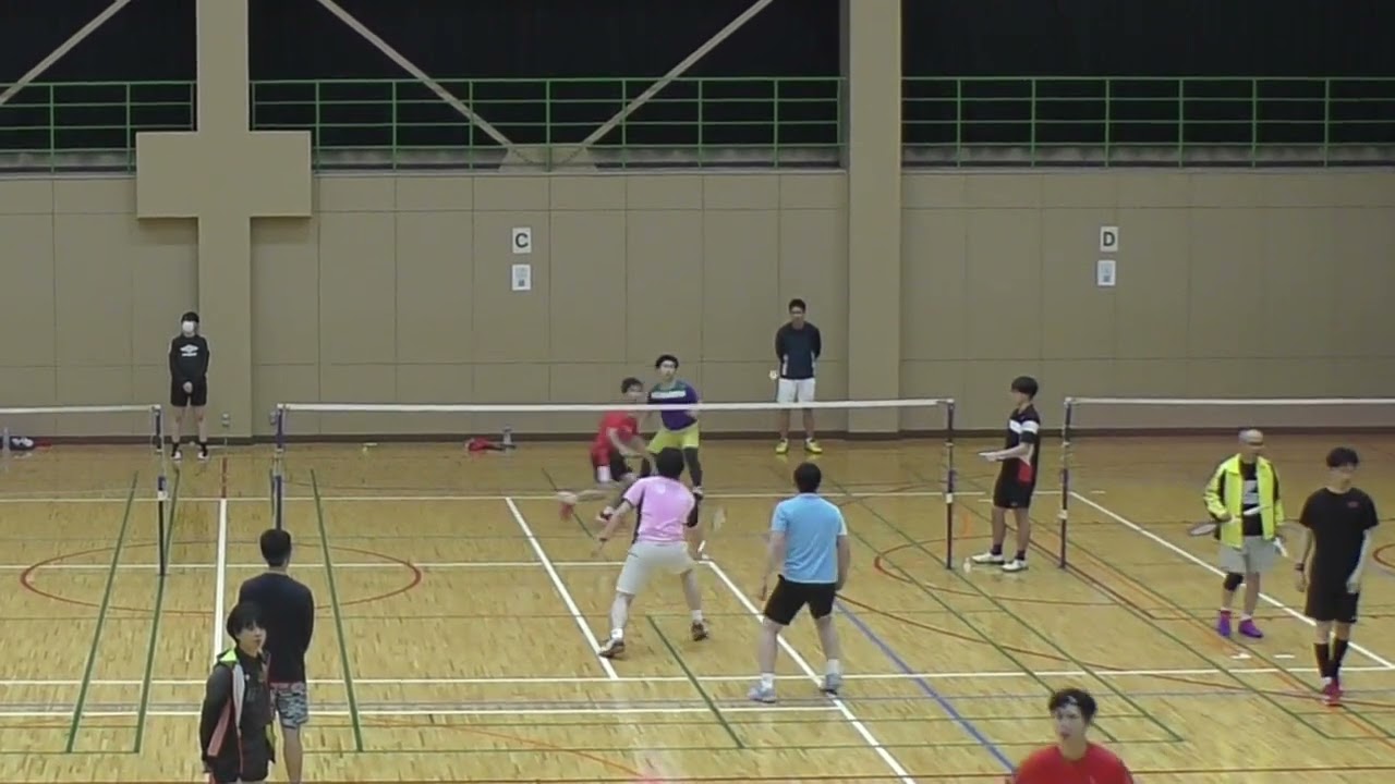 2023.3.26　#31　田中麻左人/諸岡颯太(TEAM PLUS.)・桑原良/松岡潤(白山クラブ)　TEAM PLUS.CUP第7回ランク別大会