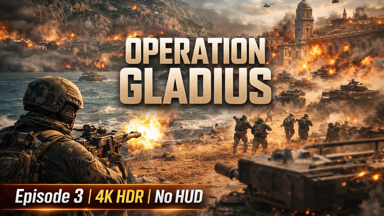 Battlefield 6 Campaign Episode 3 – Operation Gladius | Cinematic 4K HDR No HUD