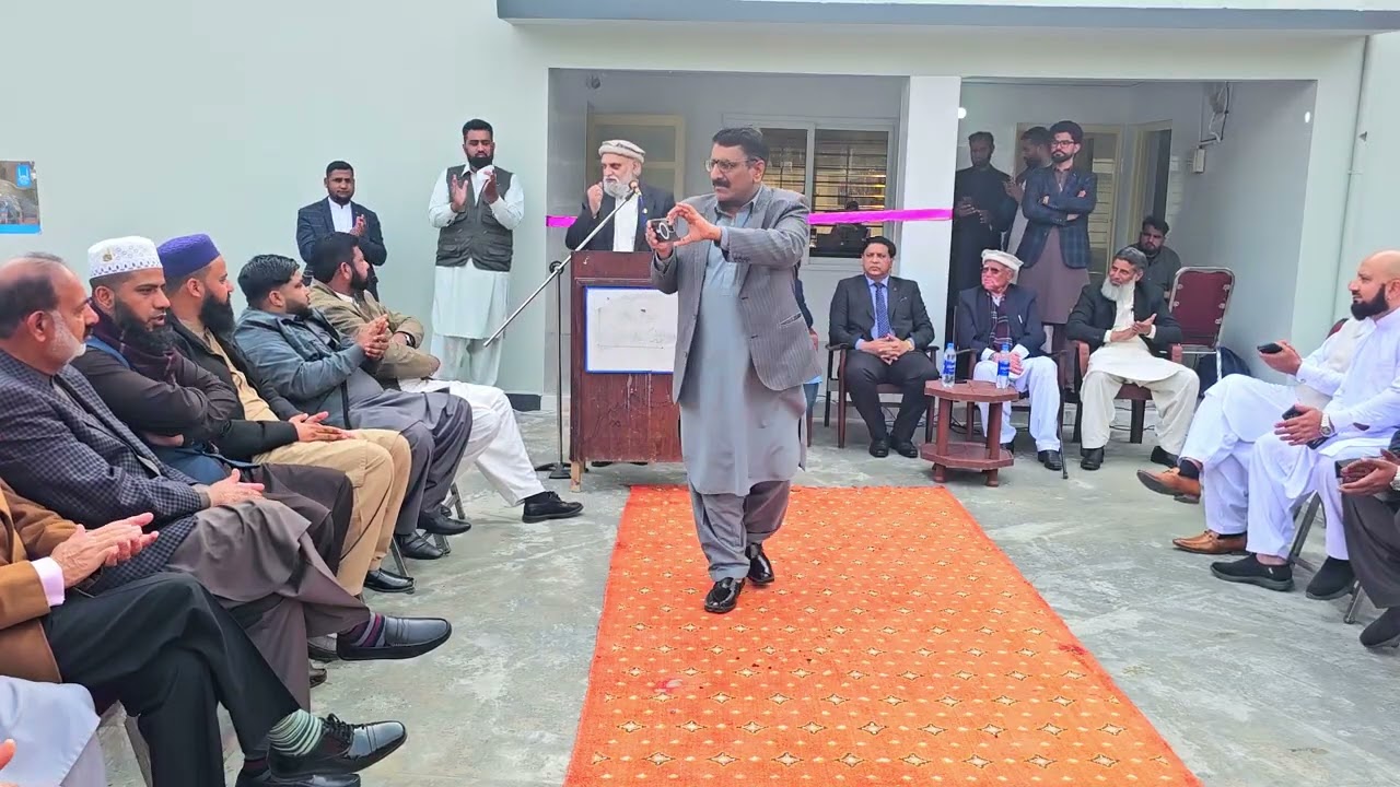NEW  HOSPITAL OPENING IN KHARAK VILLAGE IN MIRPUR AZAD KASHMIR