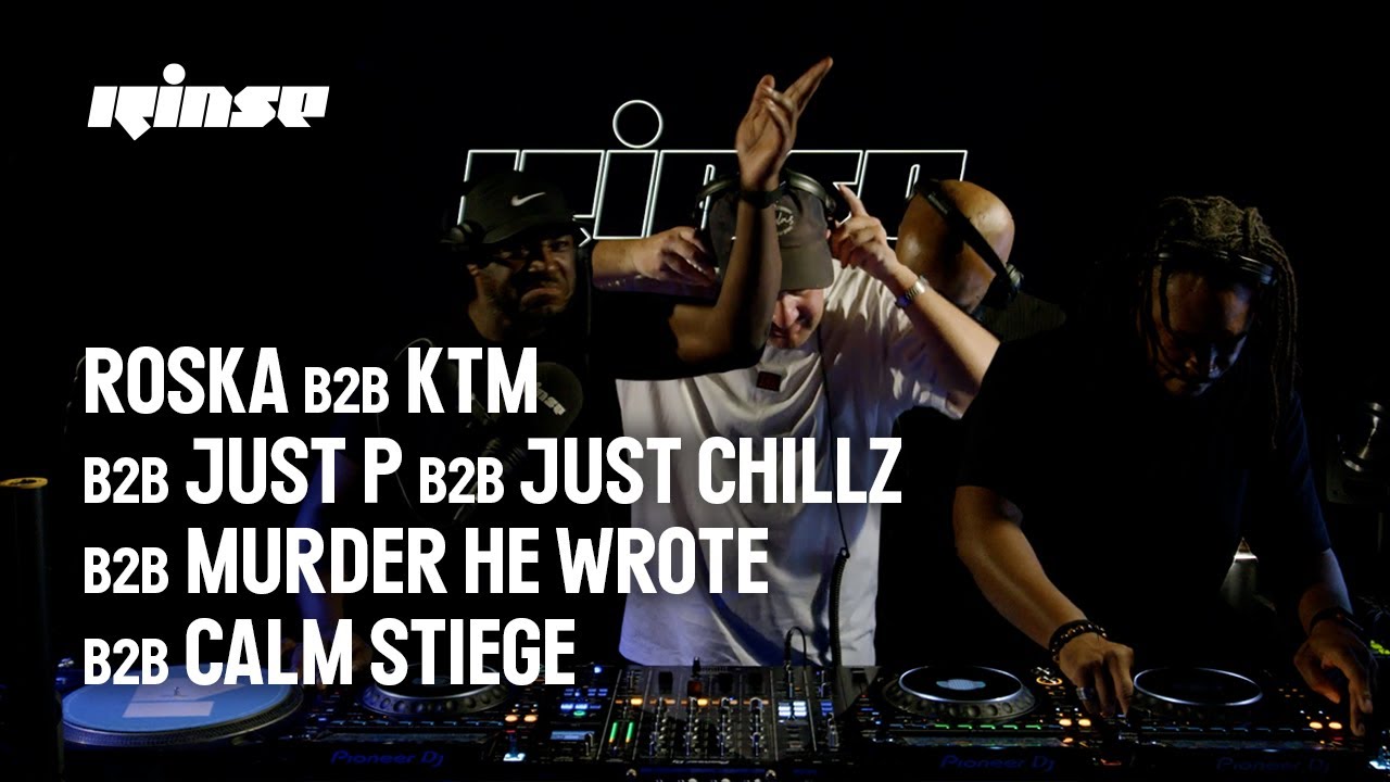 Roska B2B KTM B2B Just P B2B Just Chillz B2B Murder He Wrote B2B Calm Stiege | Rinse FM | Funky Set