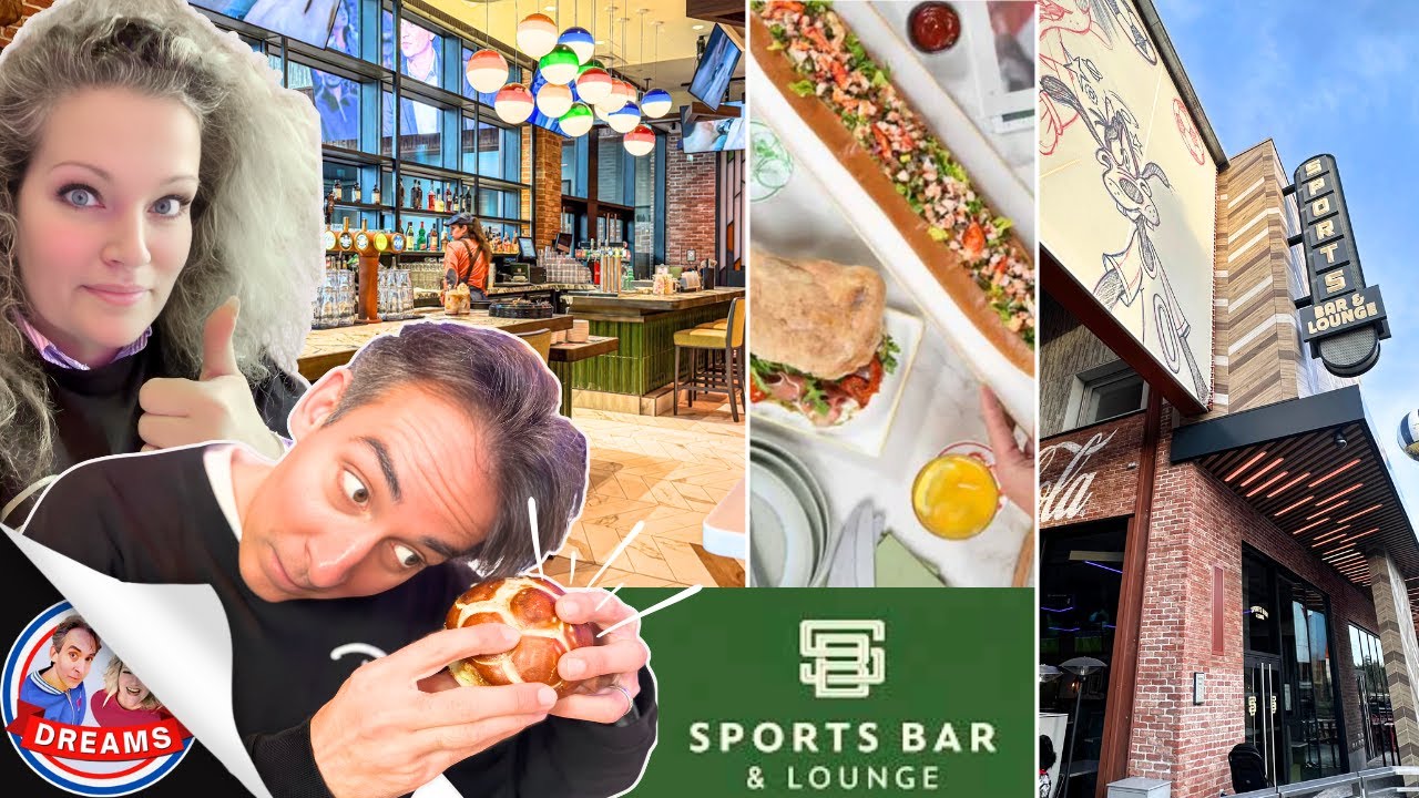 SPORTS BAR Disney Village : TEST nouveautés, qualité, prix du restaurant DISNEYLAND PARIS