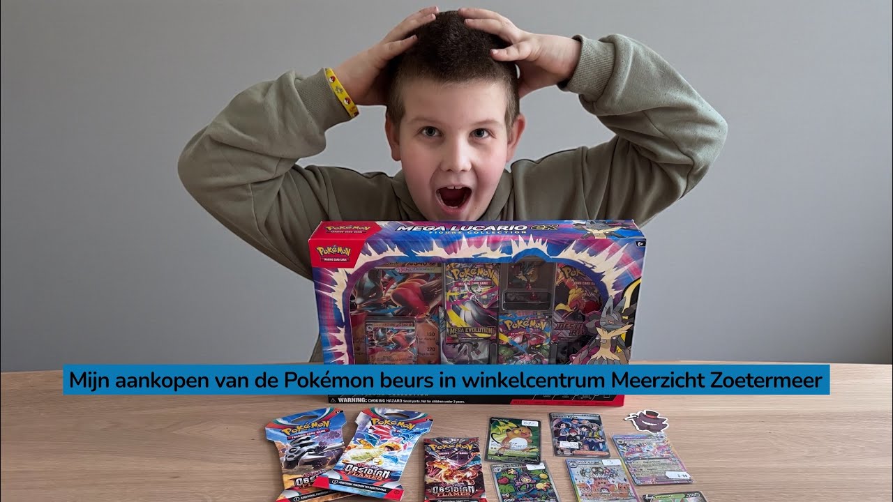 Wat kocht ik op de pokemon beurs in Zoetermeer? 