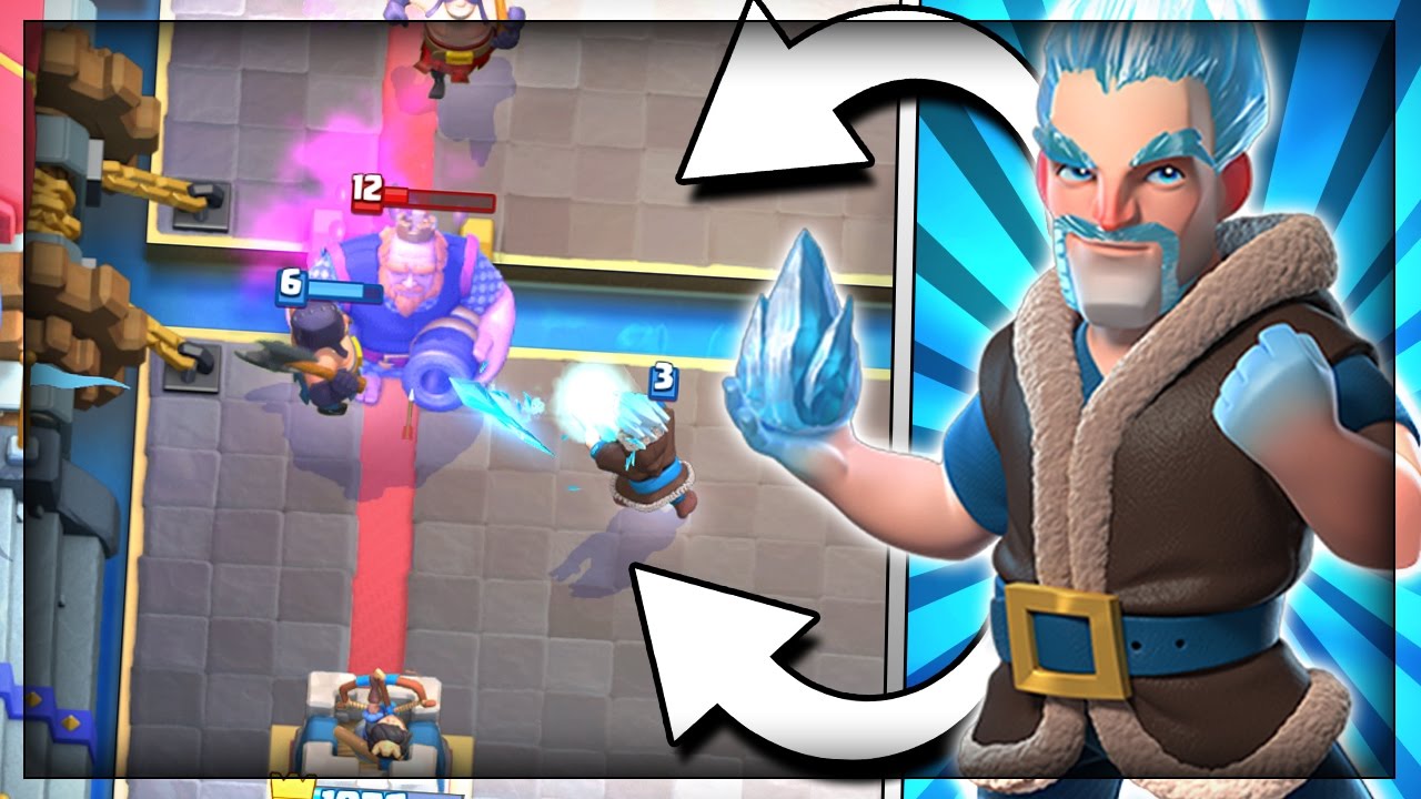 TOP 3 ICE WIZARD DECKS!! Hog Rider & Miner & Giant Ice Wizard Decks in Clash Royale