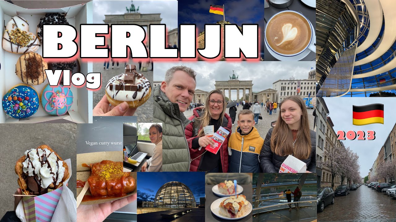 Berlijn vlog | Met de trein naar Berlijn | Meivakantie 2023