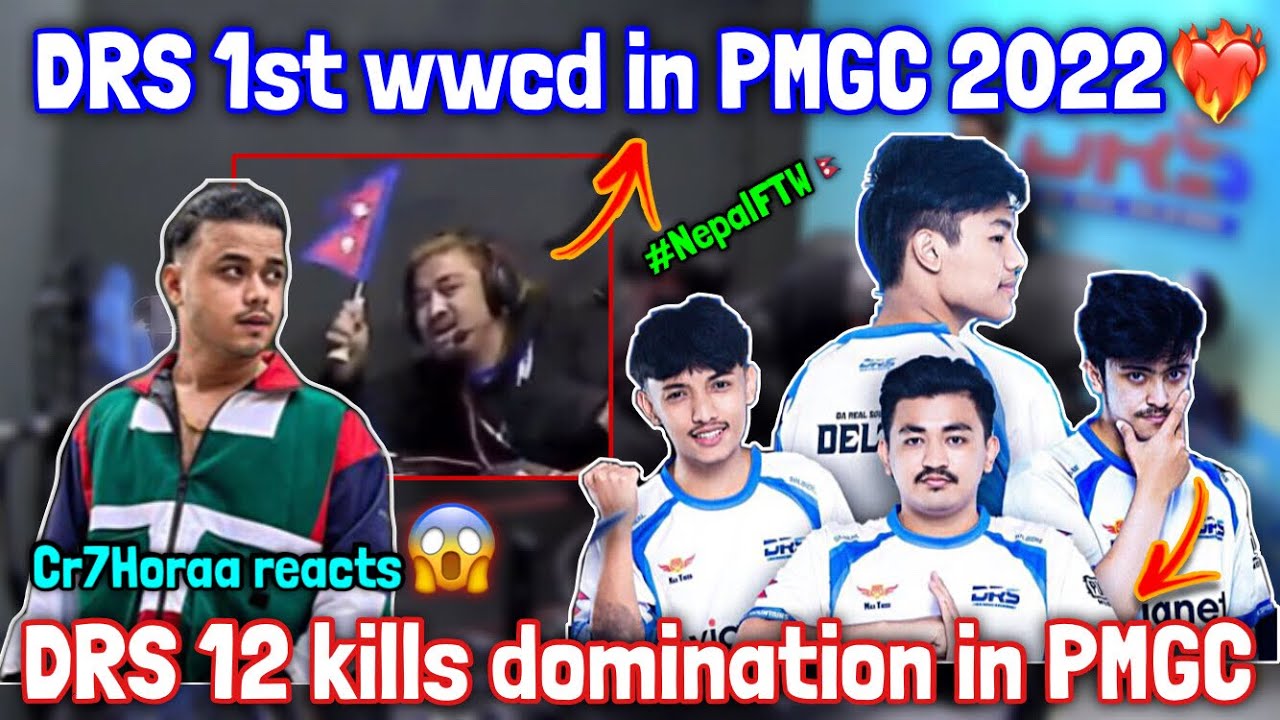 DRS WWCD in PMGC 2022❤️‍🔥| Cr7 HORAA, Shocked!? | DRS🇳🇵vs Box🇻🇳 | DRS Winning Hearts😍! | PUBGM