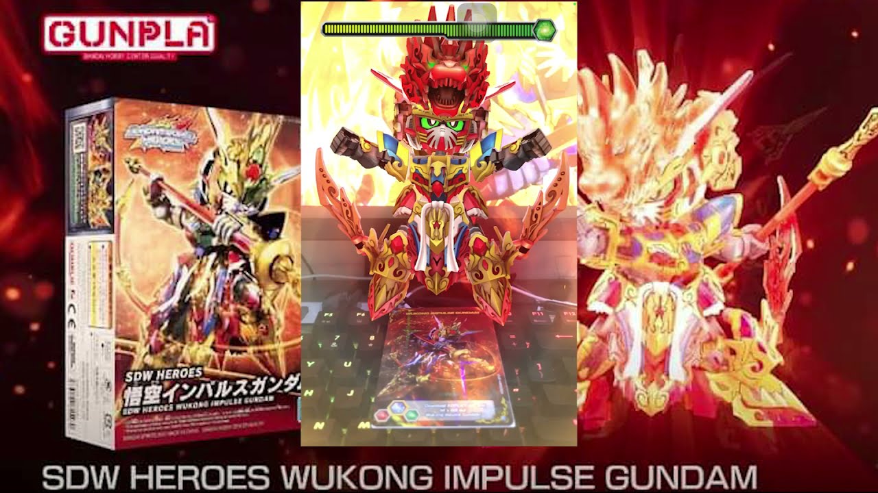 WUKONG IMPULSE GUNDAM - SDWH WUKONG IMPULSE GUNDAM AR CARD | XOPLAY
