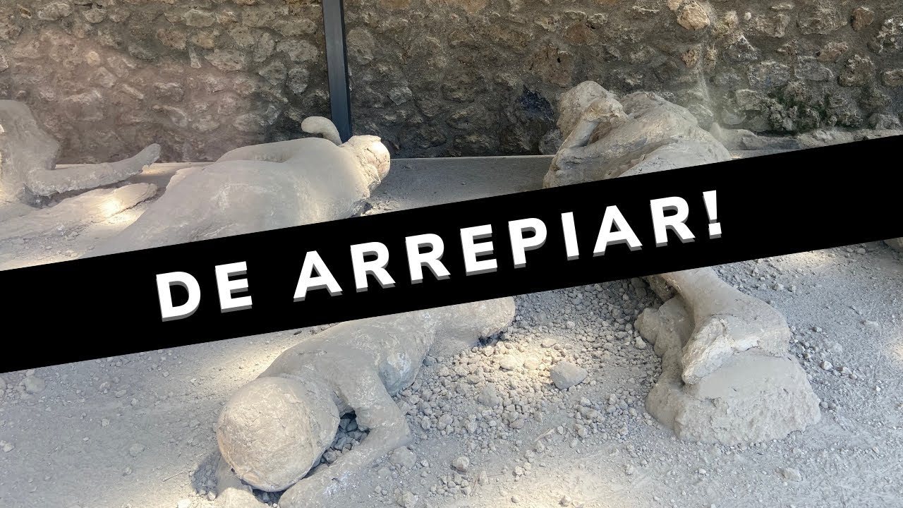 TOUR EM POMPEIA I A chocante história do vulcão Vesúvio e suas vítimas que viraram pedras! #shorts