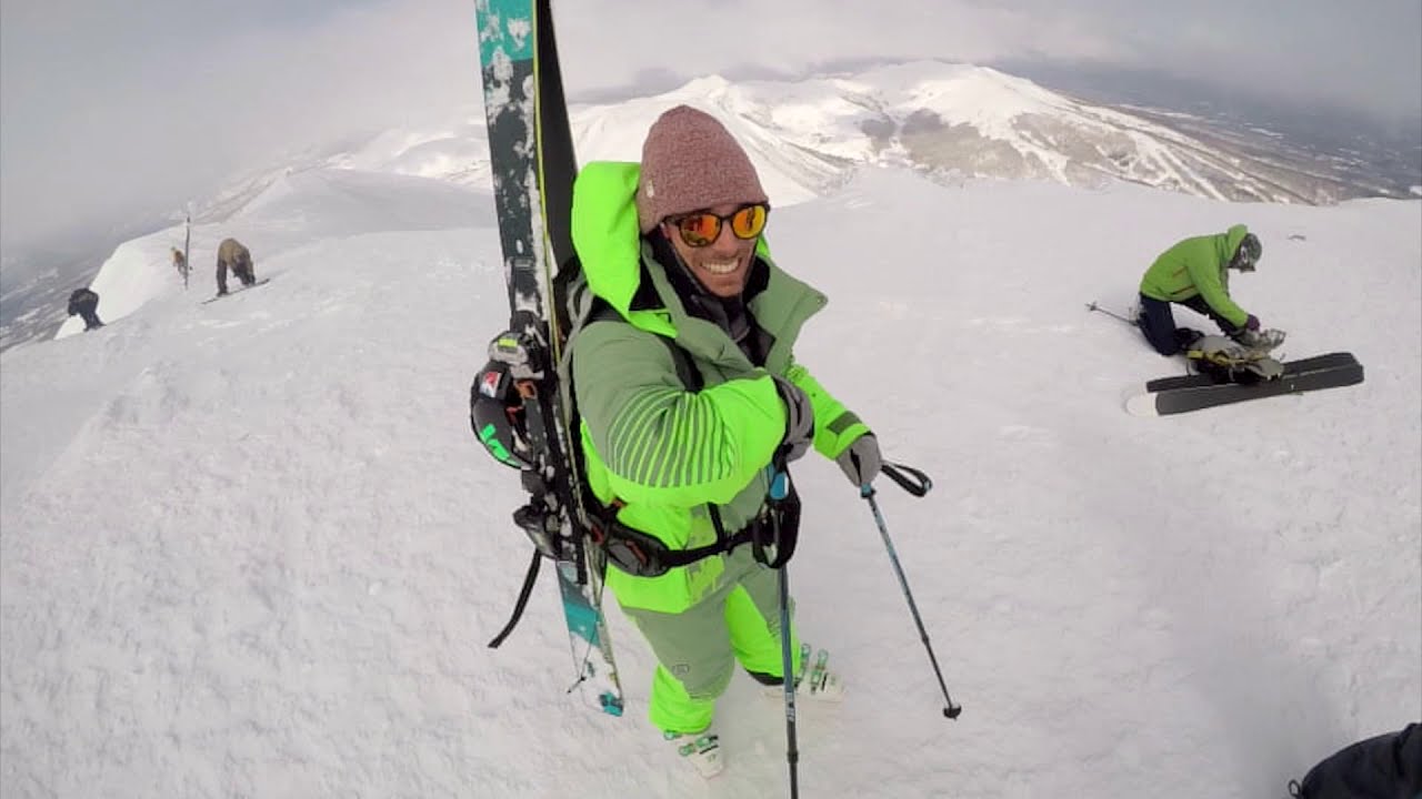 Niseko Annupuri Powder Skiing Peak Laps in Niseko Japan