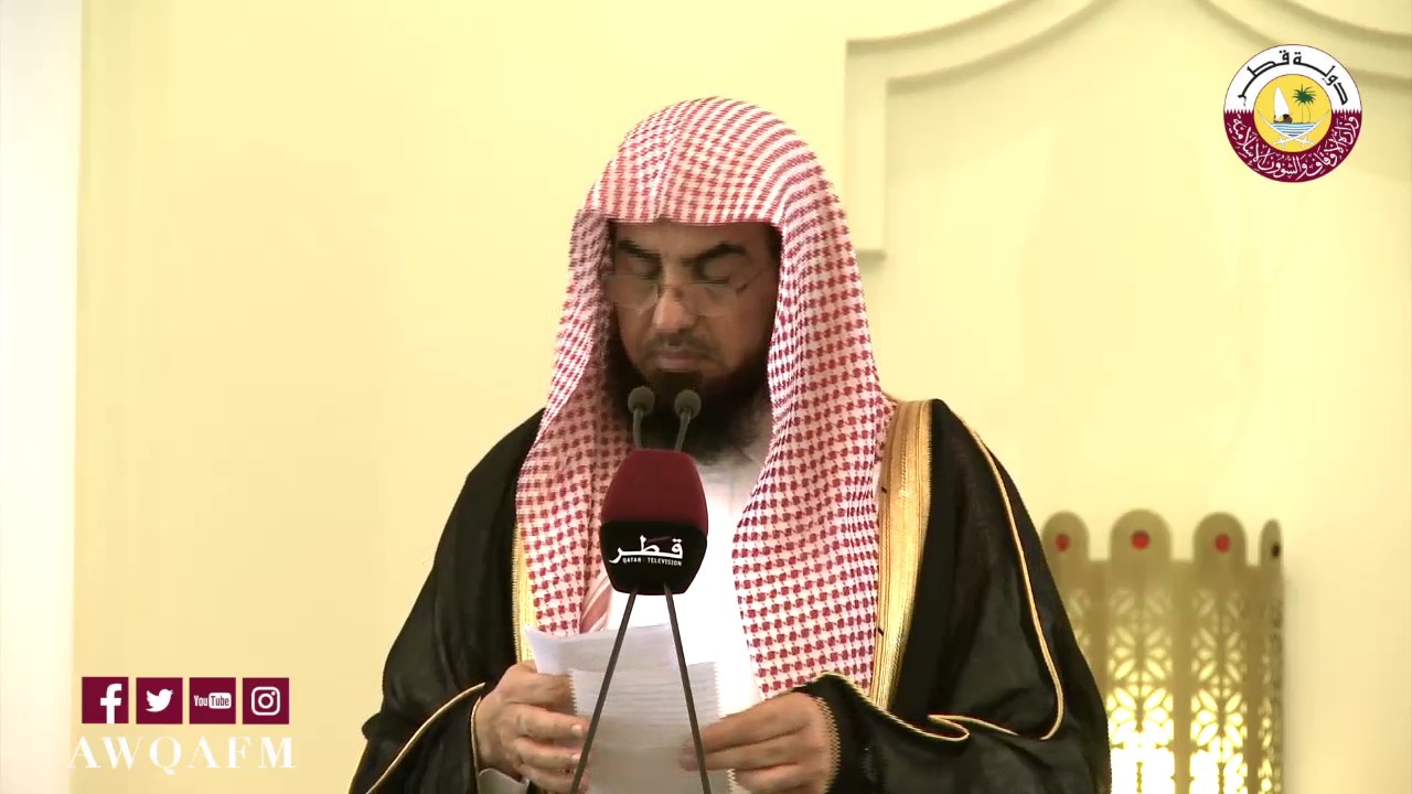 خطبة الجمعة بعنوان السمعة الطيبة المريخي