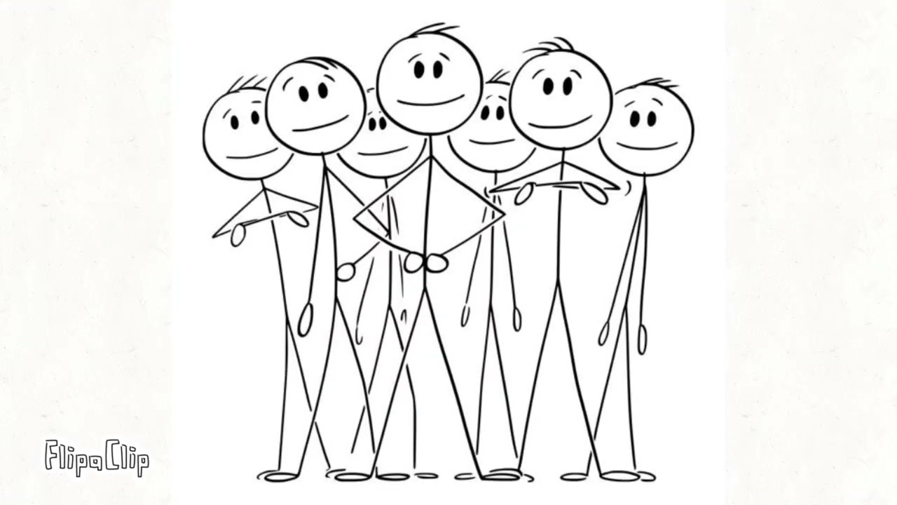 “Different Types of Friends… Which One Are You? 🤔 | Stickman Animation”
