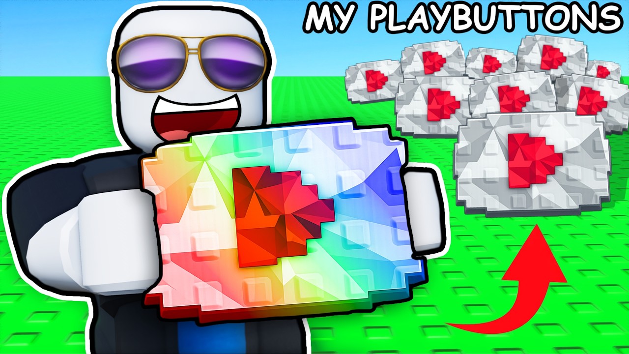 Gaining 1,000,000,000 SUBSCRIBERS in Roblox be a youtuber...