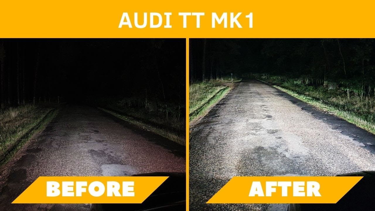 Audi TT mk1 | Přestavba na Bi-xenon