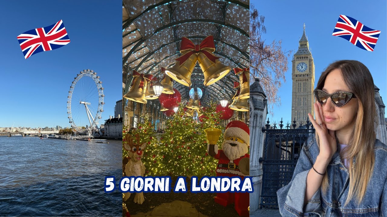 PRIMA VOLTA A LONDRAII 🇬🇧 Christmas✨🎄