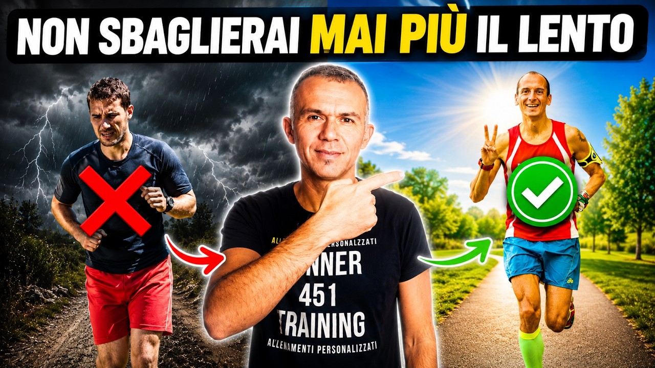 Fai così per non sbagliare mai più la corsa lenta