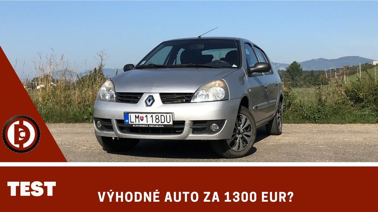 Výhodné auto za 1300€? 2008 Renault Thalia 1.2 1. gen. TEST Jazdenky - Dominiccars.sk