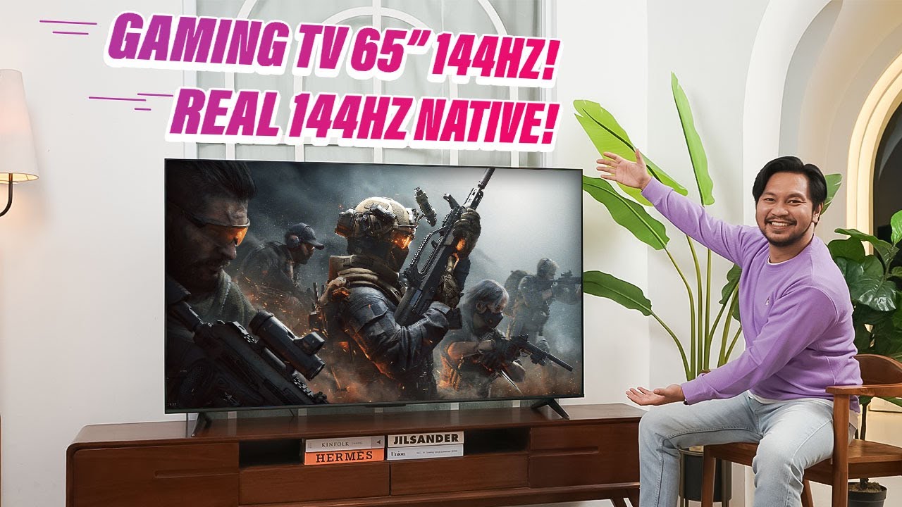 Gaming 144Hz di TV 65 Inch? Review iFFALCON U75