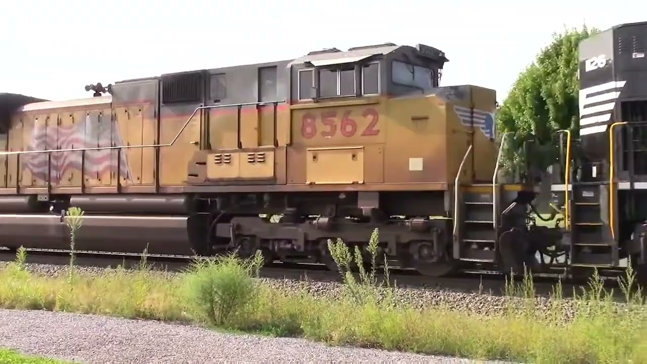NS Trains In Harrisburg And Lebanon PA Plus A UP Engine