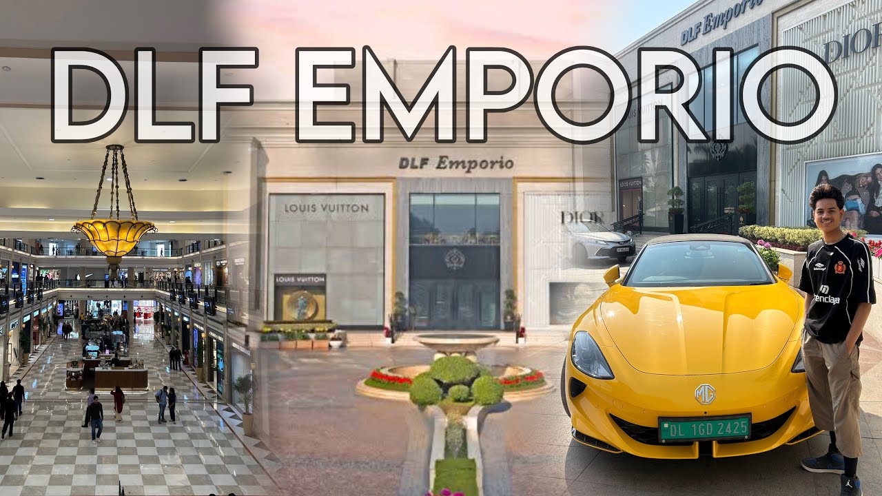 Experience Premium Shopping at DLF Emporio Mall in Delhi