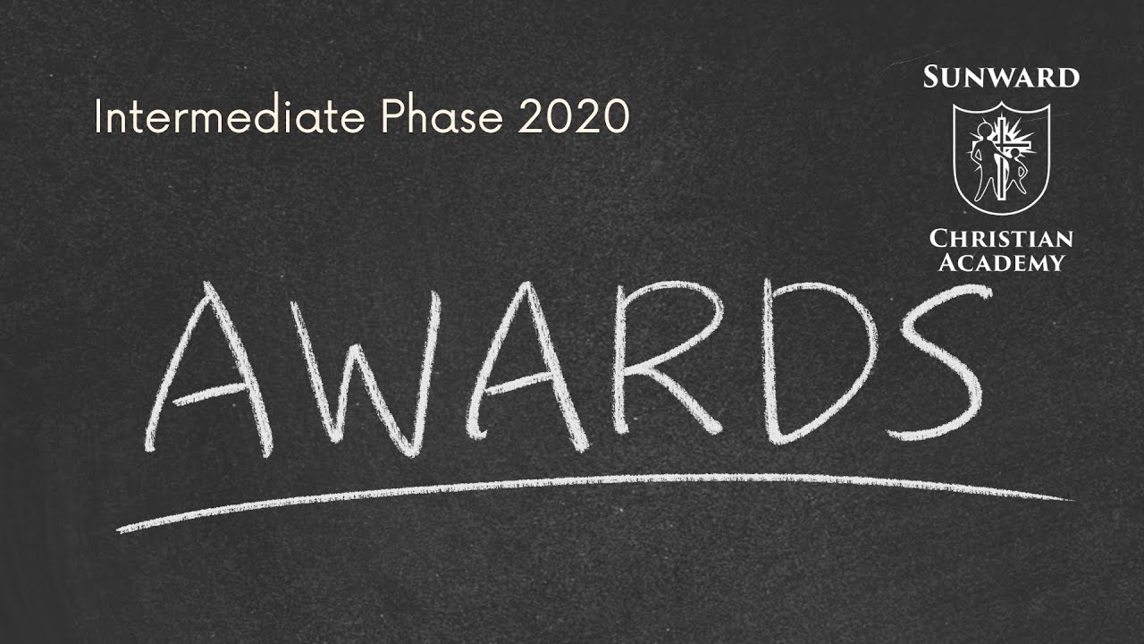 SCA Virtual Awards 2020 (Intermediate Phase)