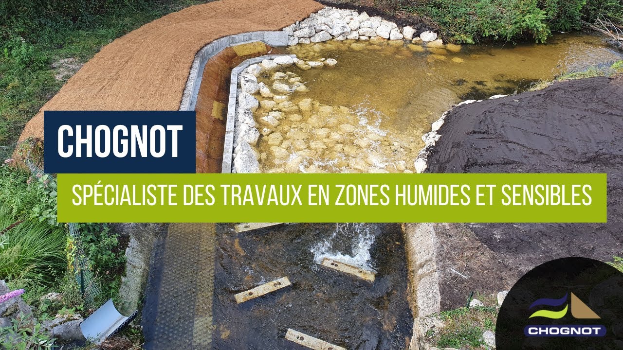CHOGNOT SAS, le spécialiste du génie écologique et des travaux en zones humides