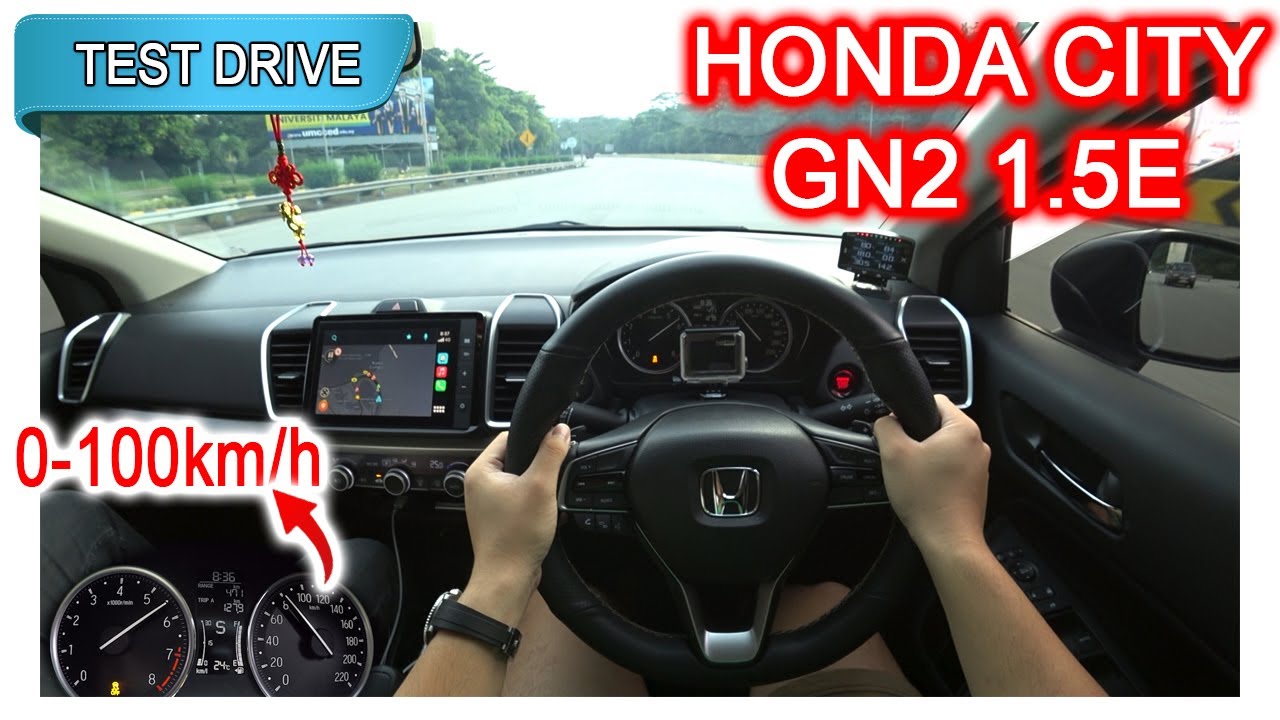 Part 1/2 | Remap Honda City GN2 1.5E | Malaysia #POV [Test Drive] [CC Subtitle]