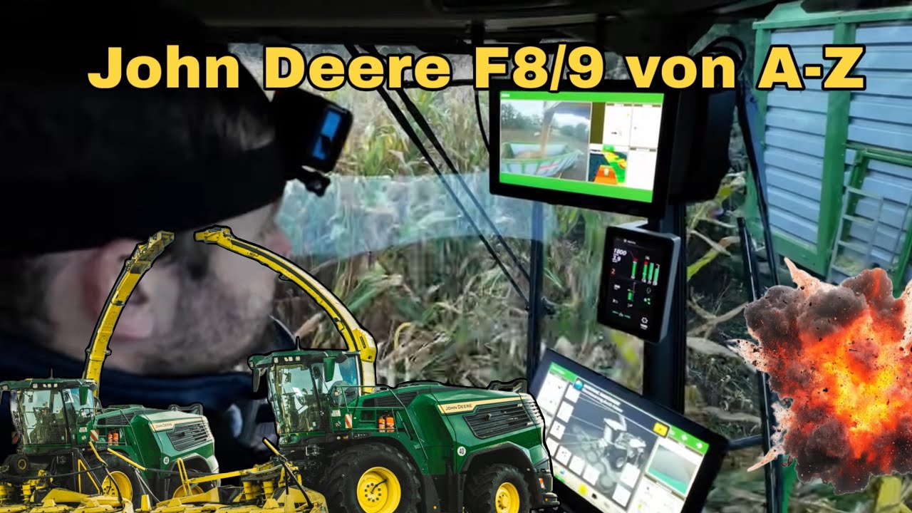 Ich zerlege (fast) den neuen John Deere F8! F8/9 von A-Z