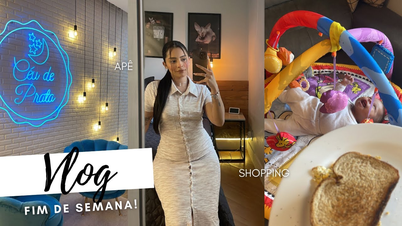 VLOG: SUPERMERCADO, CHILLIN' EM CASA E LEVANDO A LILI PARA O TRABALHO!