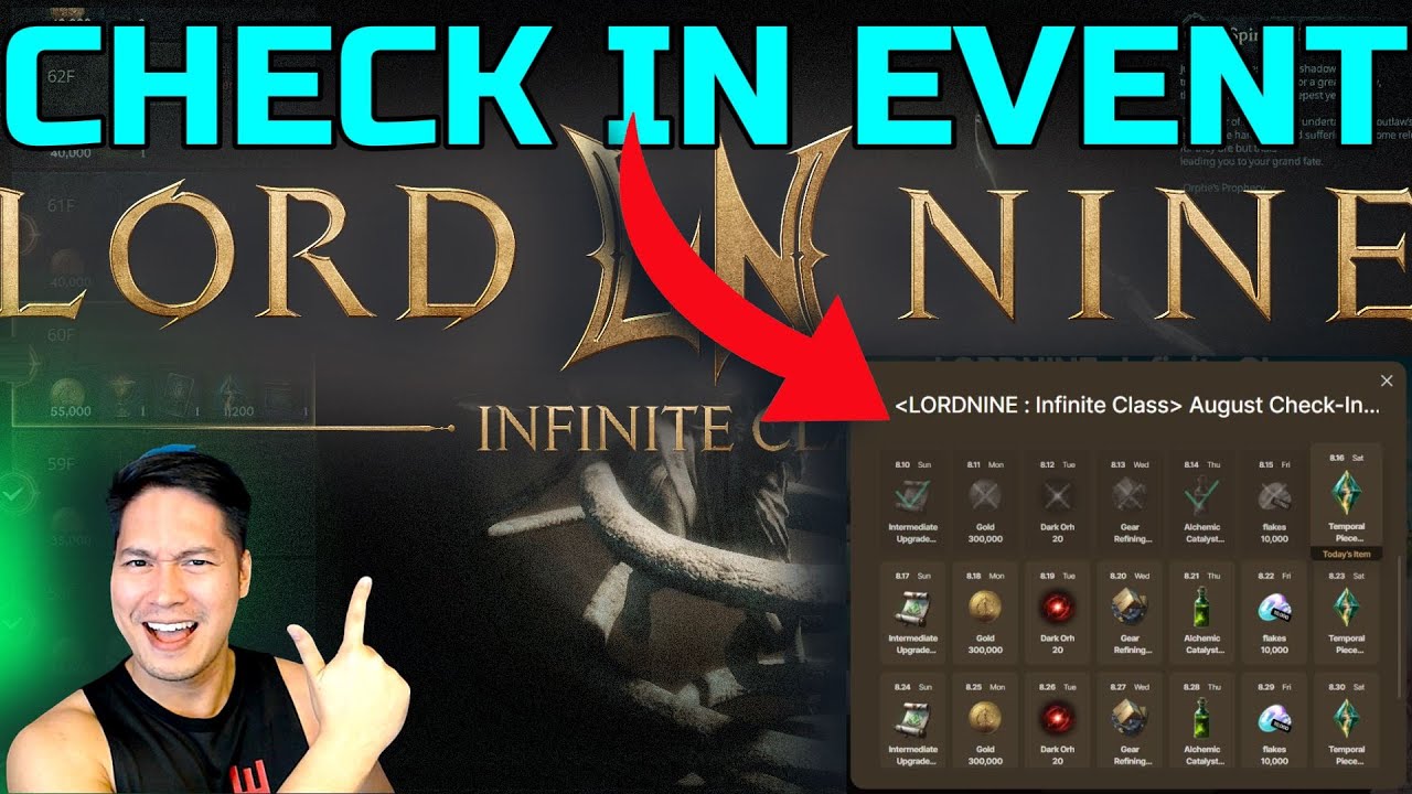 LORDNINE: Stove Check in event, Spire of Trials Floor 59-60