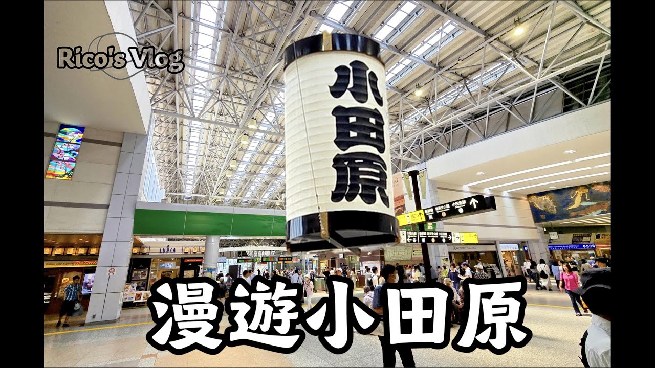 [Rico’s Vlog]  探訪小田原市：新鮮海鮮與歷史古城！ 日本 旅行 自由行