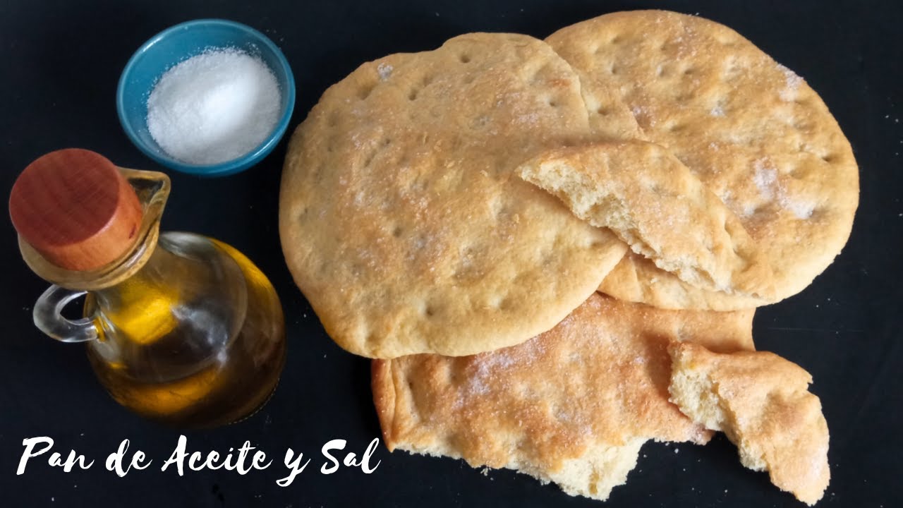 Pan de Aceite y Sal 👉Coca D'Oli i Sal Valenciana👈