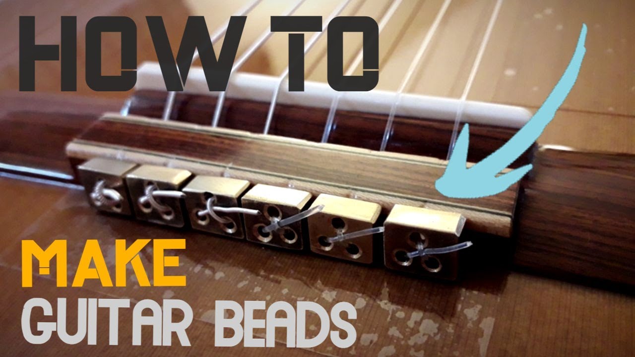 HOW TO MAKE Guitar Beads - DIY