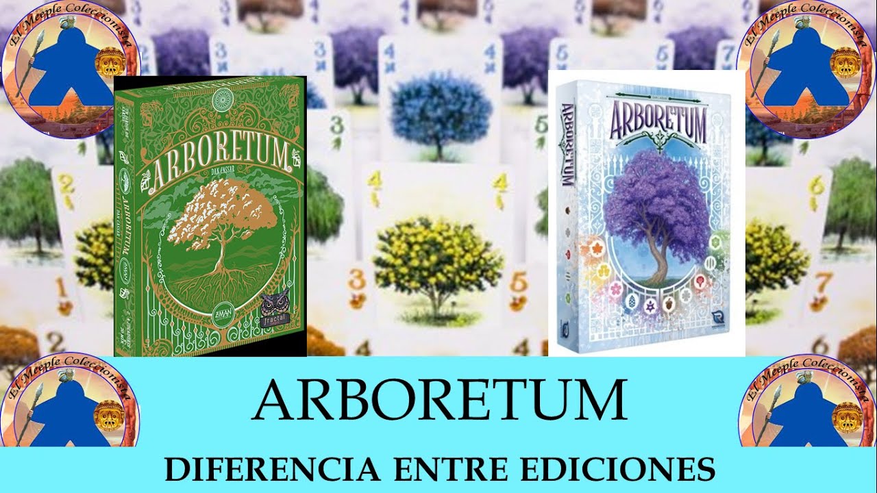 Arboretum Juego de Mesa - Diferencias entre las dos ediciones (#85)