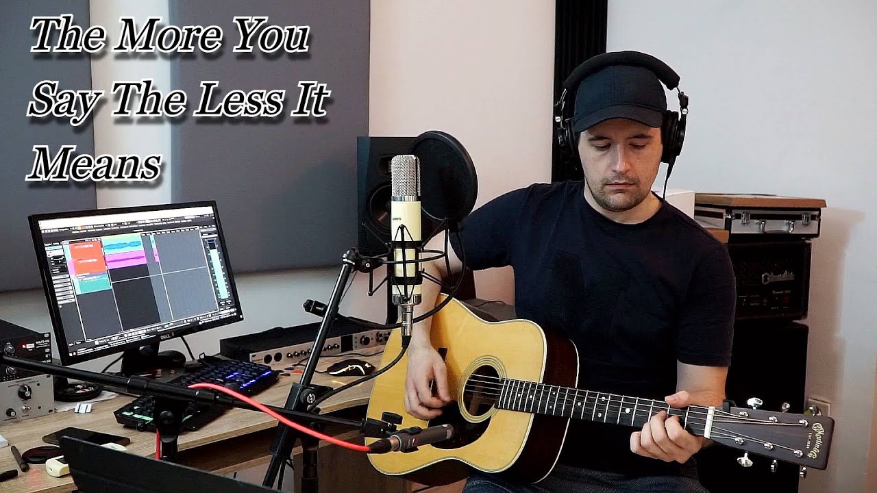 John Moreland - The More You Say The Less It Means (Cover)
