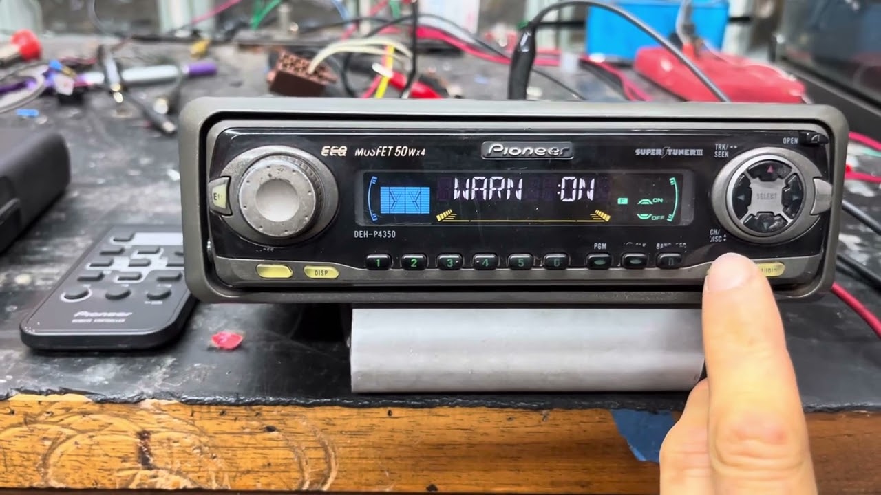 Teste Pioneer DEH-P4350 disponível