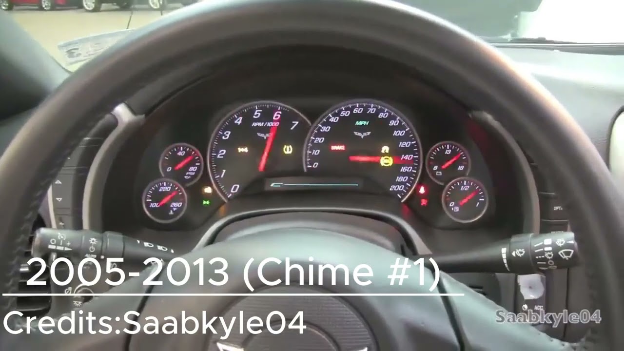 Evolution of Chevrolet Corvette Chimes