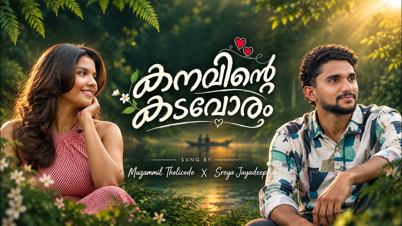 Kanavintte Kadavoram | New Malayalam Song | Sreya Jayadeep | Muzammil Tholicode | Tharakame oralen