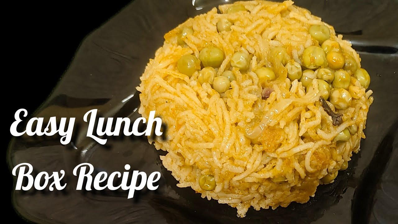 பிரியாணியை மிஞ்சும் சுவையில்உருளை கிழங்கு     பட்டானி சாதம்|Potato Peace Masala Rice|Easy Lunch Box 