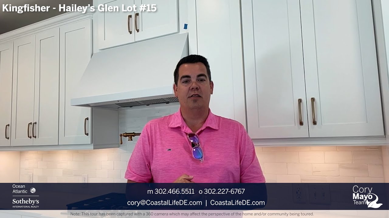 $724,900 |Tour this Kingfisher by Schell Brothers in Hailey's Glen Lewes DE | 3 Bed, 3 bath!