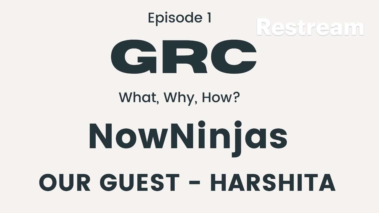 GRC 101 - Your Journey to Governance, Risk, and Compliance