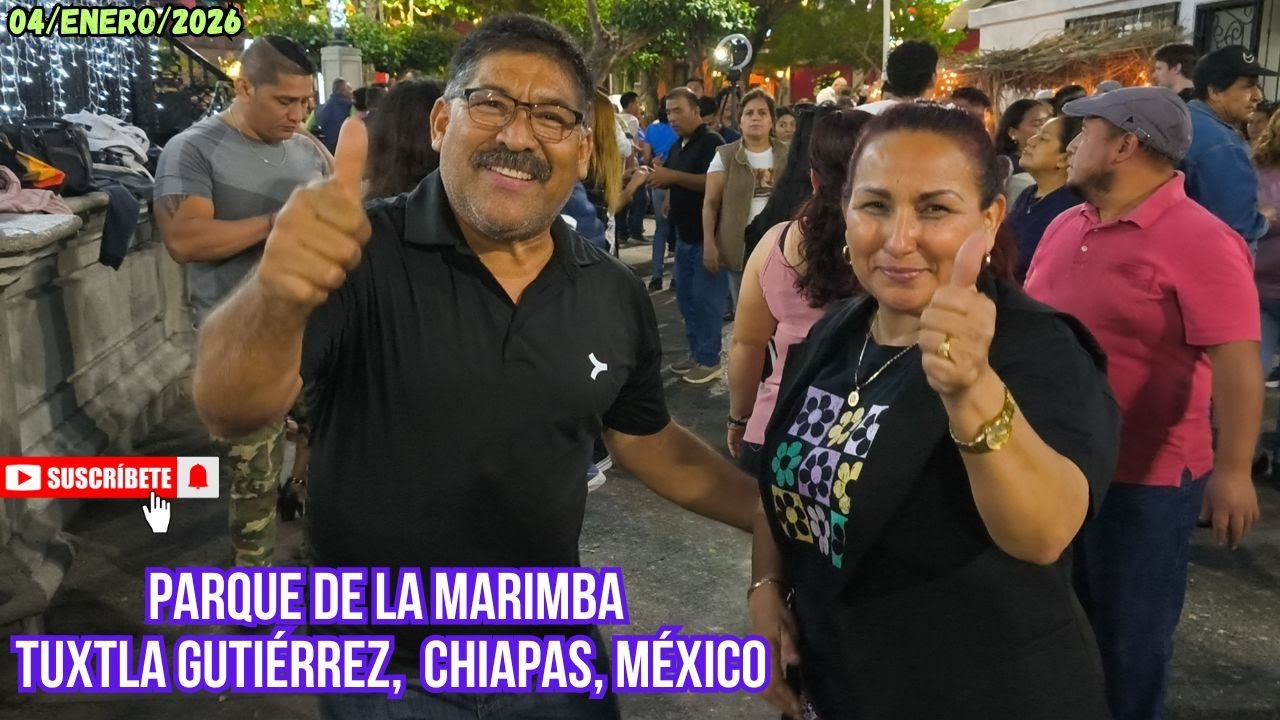 Al son de la Marimba, 04 de Enero del 2026. Parque Jardín de la Marimba, Tuxtla Gutiérrez, Chis