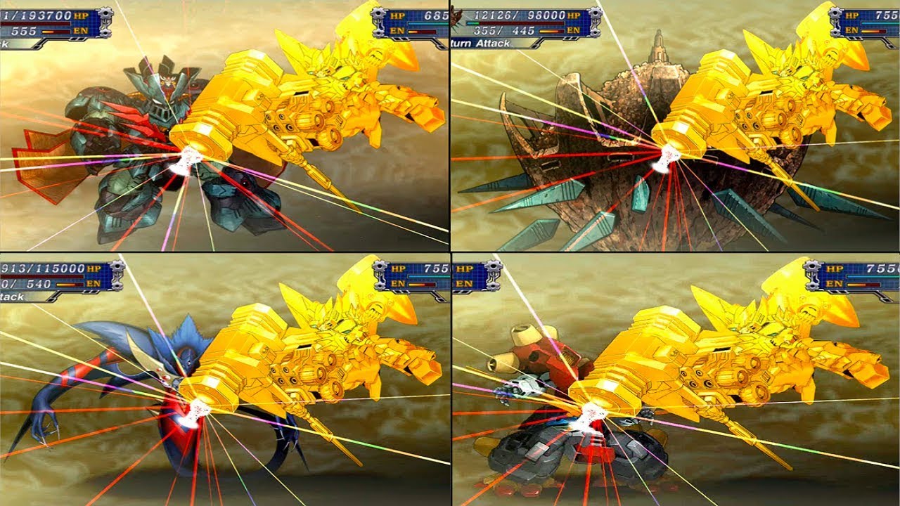 スパロボT「光になれぇぇぇぇっ!!!」集 (ガオガイガー ゴルディオンハンマー) l SRW T (EN) Goldion Hammer Quotes Compilation