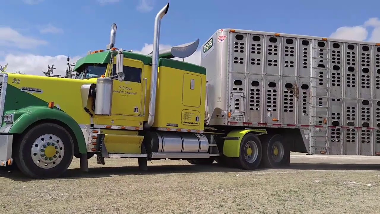 Bull hauler left lane.