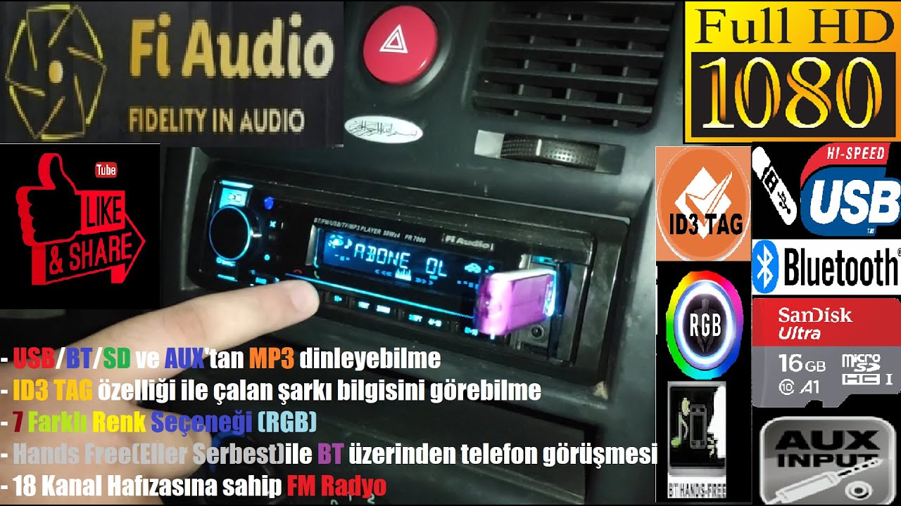 Fiyat Performans Teybi Fi Audio Tüm Özellikler
