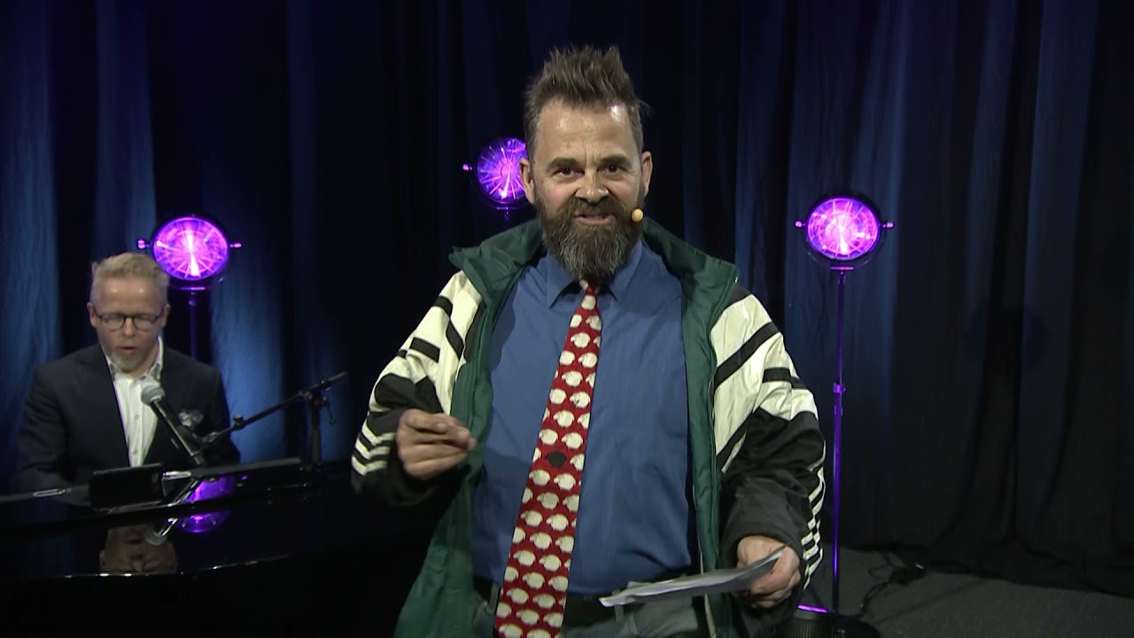 Sauebonde Odin Jensenius på Siva-konferansen 2021