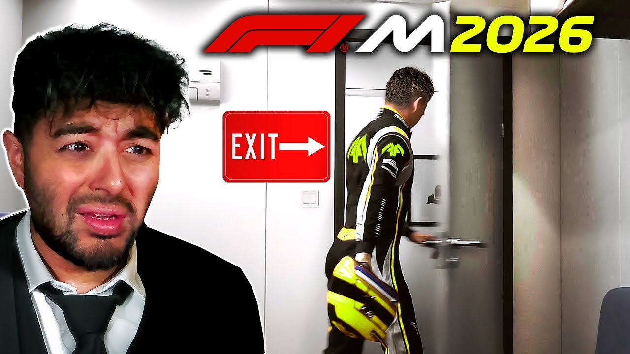 WHAT?! Star Driver is QUITTING our team... F1 CREATE A TEAM CAREER