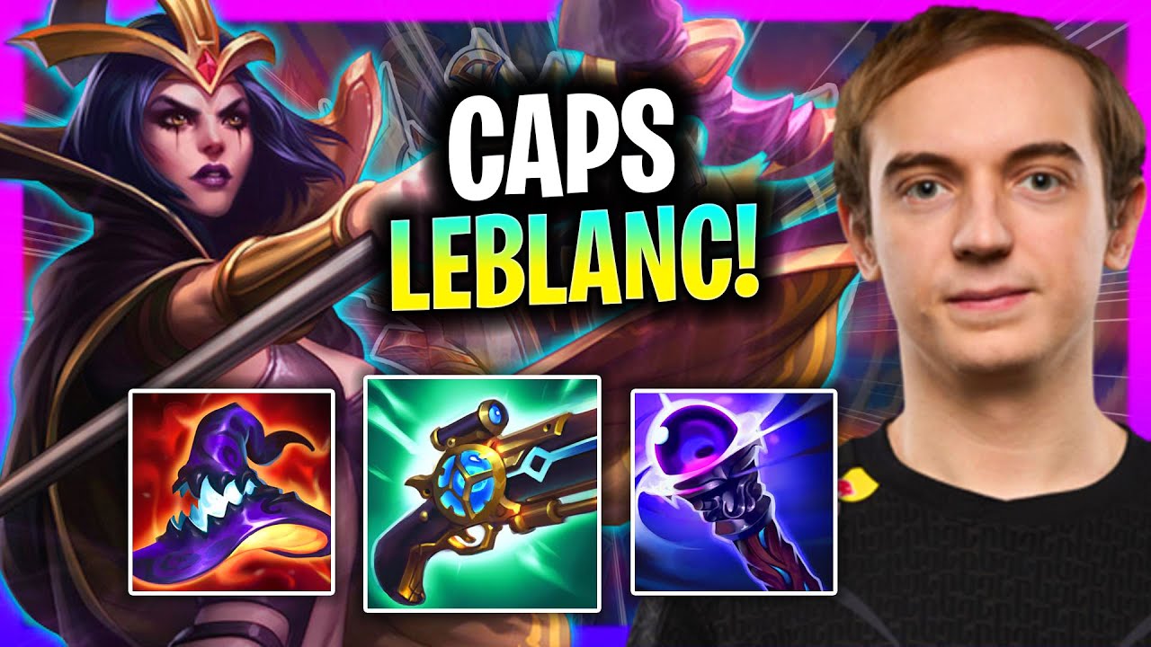 CAPS BRINGS BACK LEBLANC! | G2 Caps Plays Leblanc Mid vs Zeri!  Season 2025