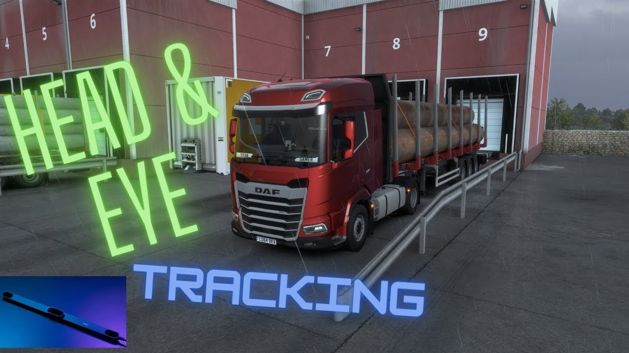 !! LARGE TUBES !! Tobi Eye Tracker PRO-MODS 2.64 4K Game Play Euro Truck Simulator 2 LOGITECH G290