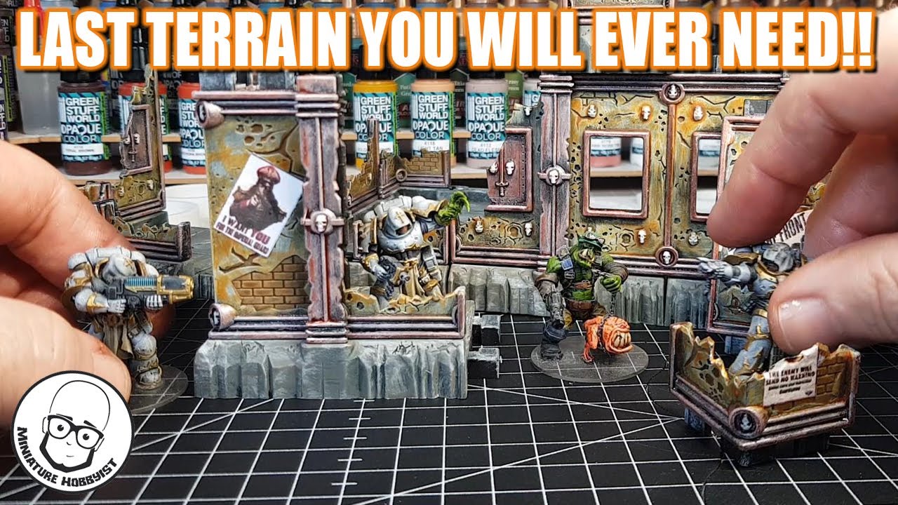 FutureProof Modular Terrain - Think LEGO, but for Wargaming