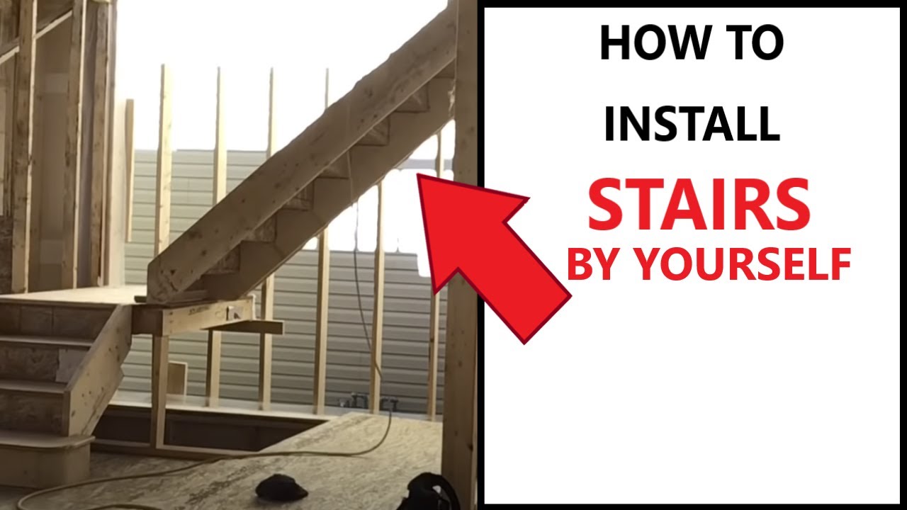 How to install stairs